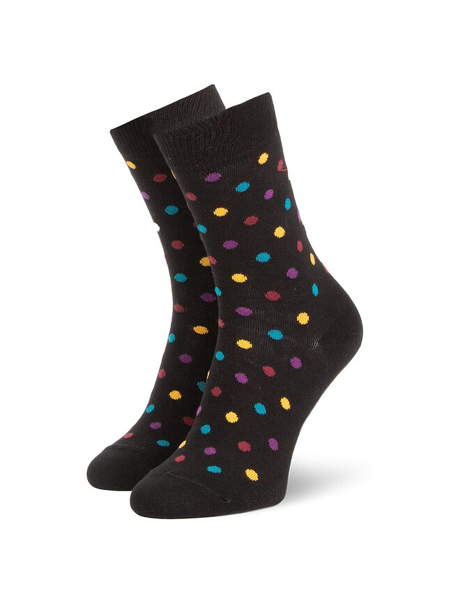 Happy Socks Lange Socken Happy Socks DOT01-9300 Schwarz