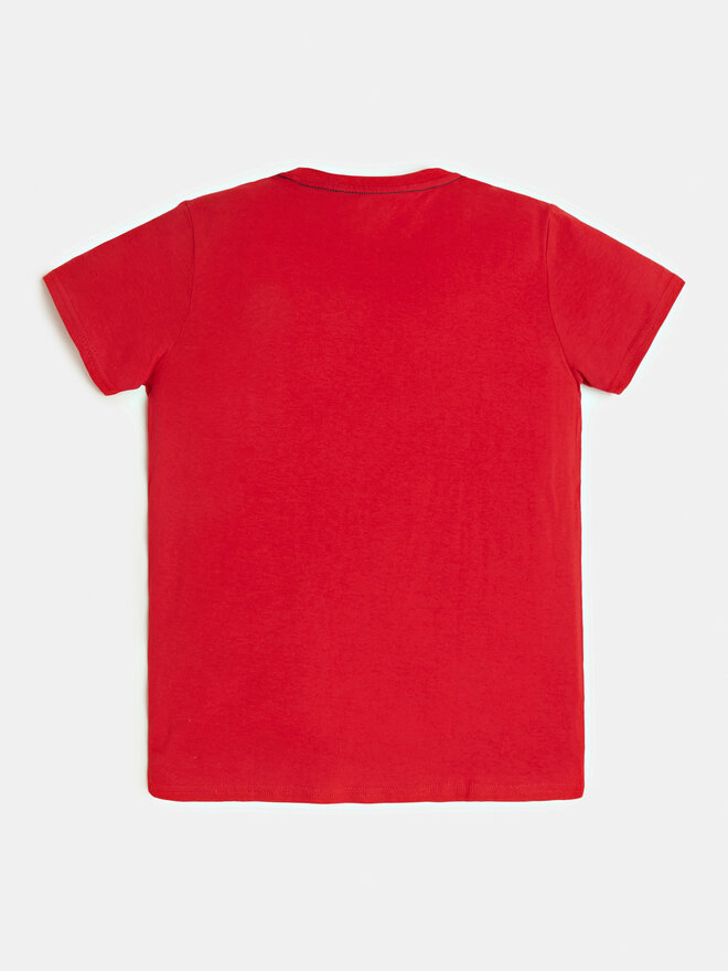 Guess Guess T-Shirt L73I55 K8HM0 Κόκκινο Regular Fit