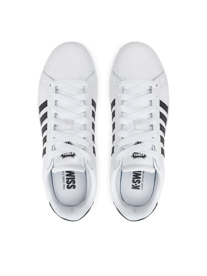 K-Swiss Сникърси K-Swiss Court Tiebeak 07011 126 Бял