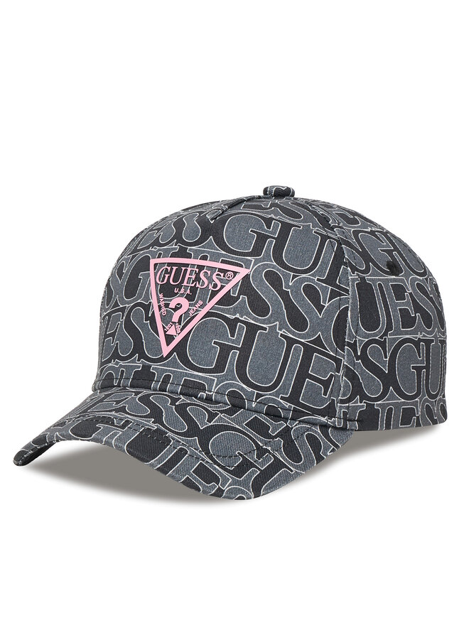 Guess Шапка с козирка Guess H5YZ03 WO08O Сив
