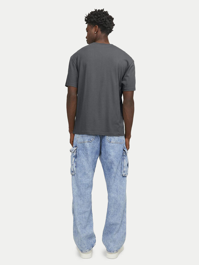 Jack&Jones Jack&Jones Marškinėliai Vesterbro 12240121 Pilka Relaxed Fit
