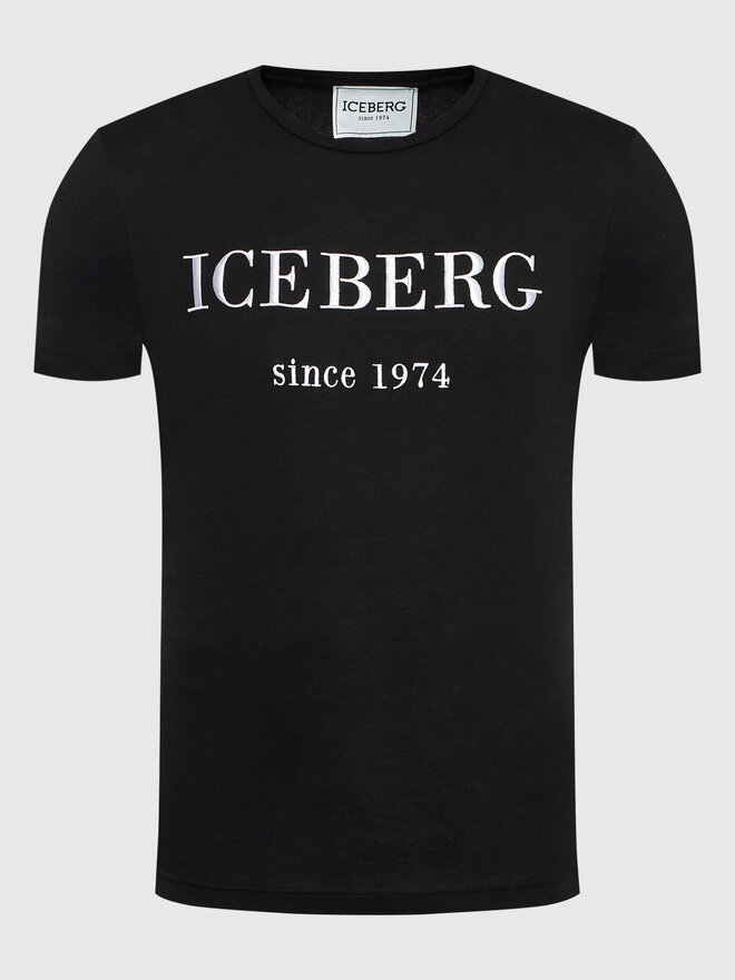 Iceberg Iceberg T-Shirt 22II1P0F0146301 Schwarz Regular Fit