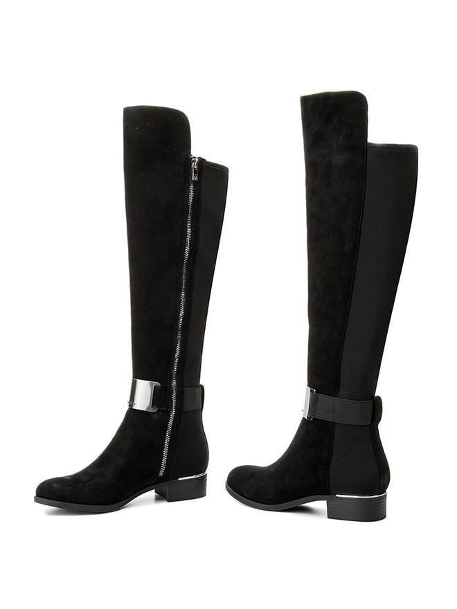 Calvin Klein Overknees Calvin Klein Gennie Kid E3136 Schwarz
