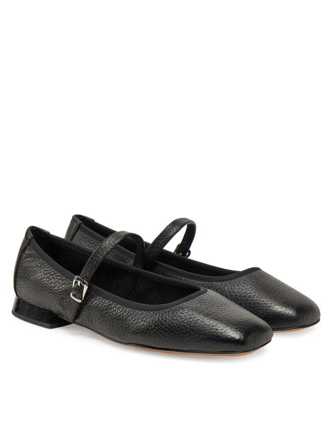 Caprice Baleriny Caprice 9-22100-44 Czarny