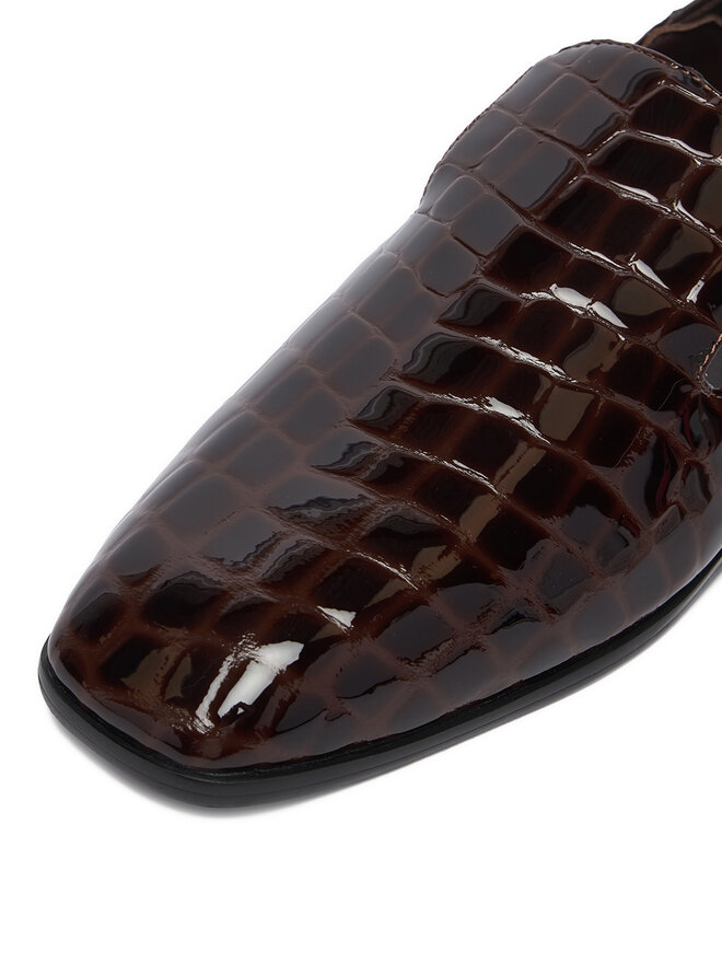 GINO ROSSI Slipper GINO ROSSI EO-LT2605-1 Dunkelbraun