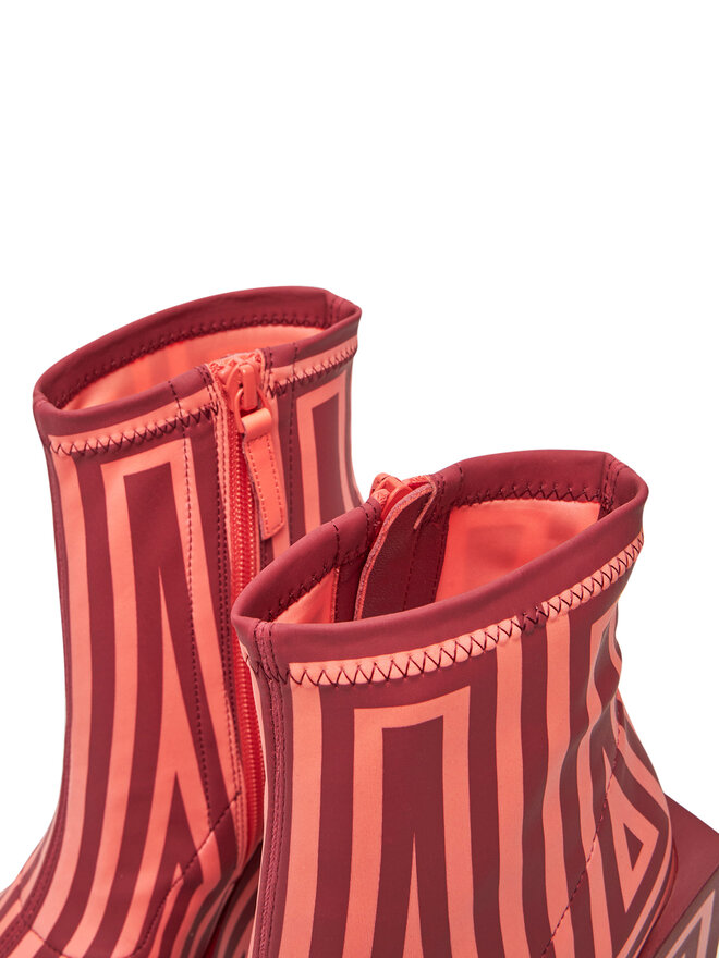 United Nude Botines United Nude Wa Bootie Hi 1087983182 Rojo