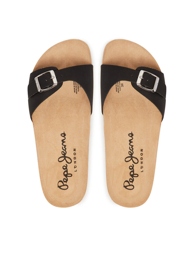 Pepe Jeans Pantoletten Pepe Jeans PLS90616 Schwarz