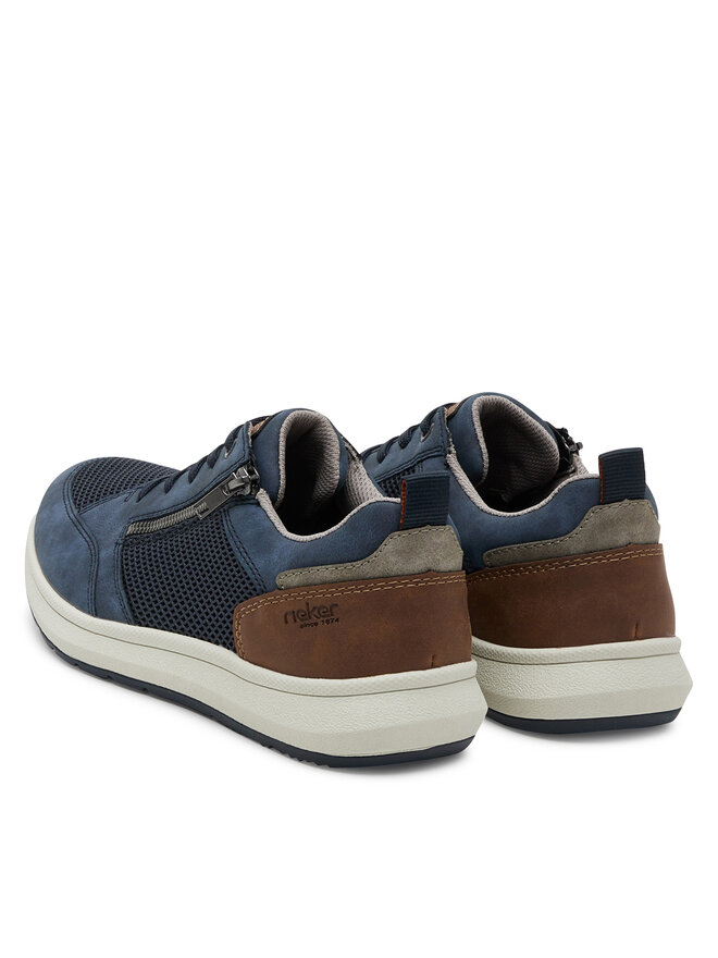 Rieker Sneakersy Rieker 16901-14 Tmavomodrá