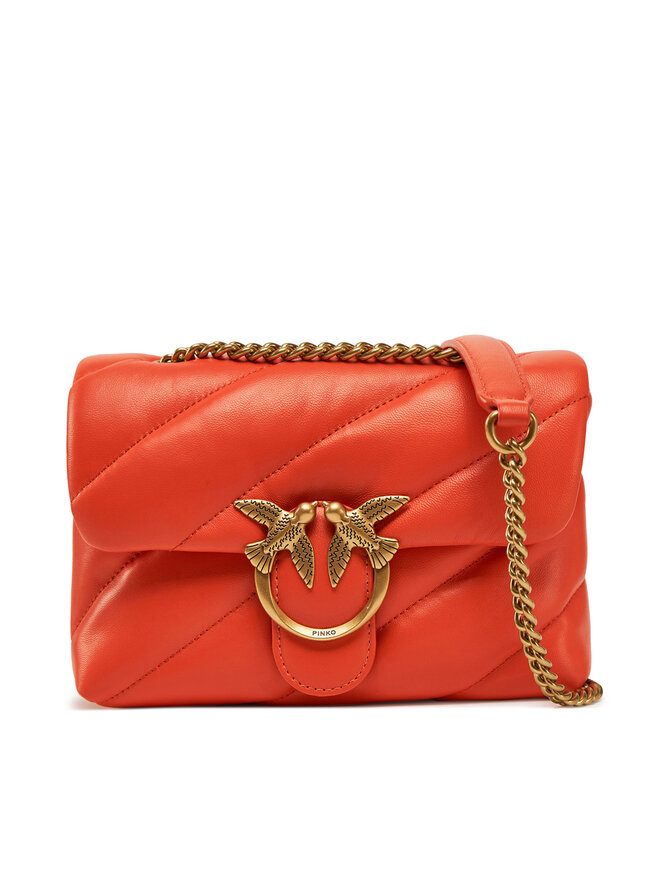 PINKO Handtasche PINKO Love Puff Mini Cl PE 25 PLTT 100039 A0F2 Orange