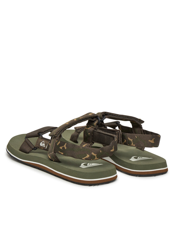 Quiksilver Sandały Quiksilver AQYL101253 Zielony