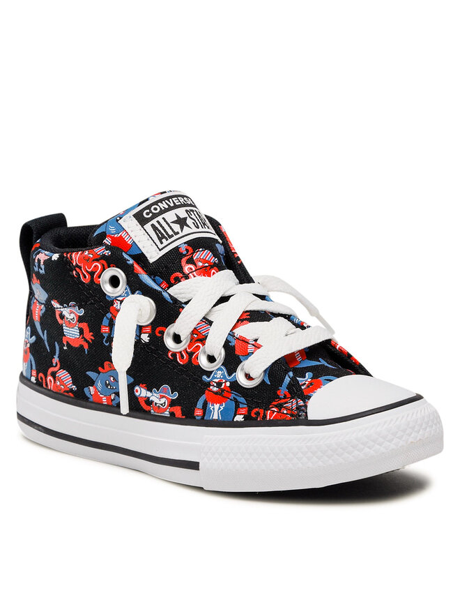 Converse Plátěnky Converse Chuck Taylor All Star Street Mid 672732C Černá