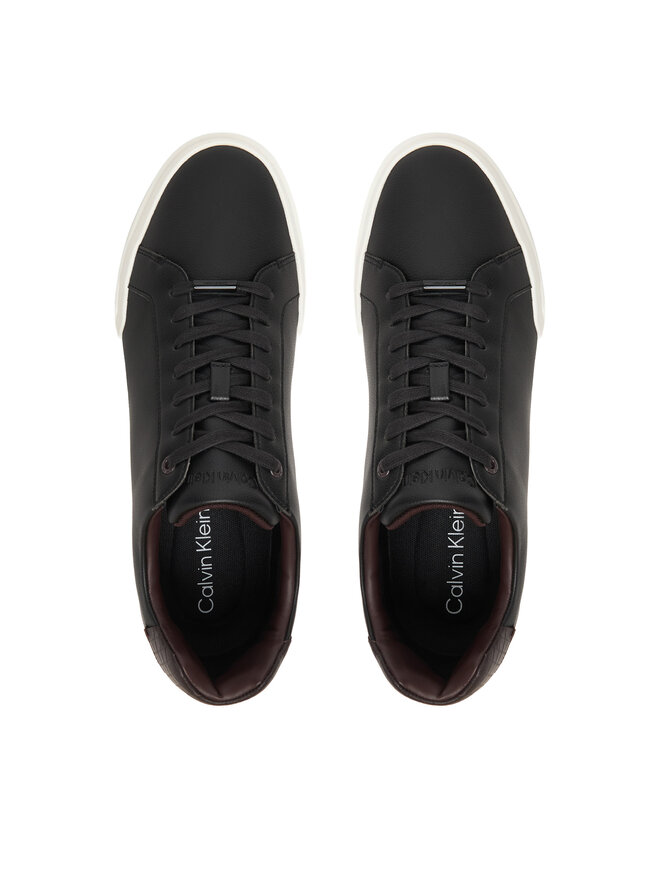 Calvin Klein Sneakers Calvin Klein Chunky Cupsole Laceup Clean Lth HM0HM02239 Schwarz