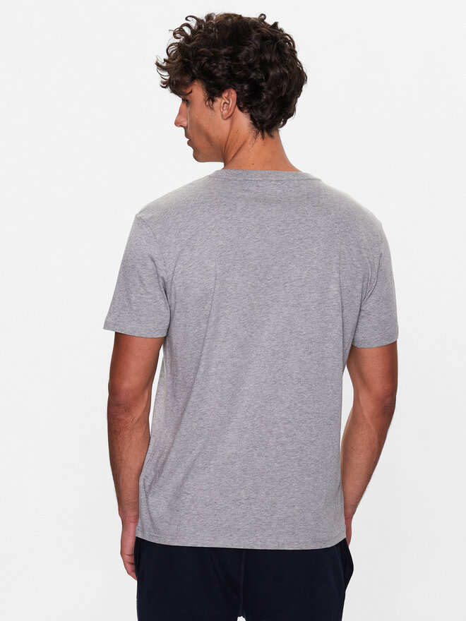 Tommy Hilfiger Tommy Hilfiger Marškinėliai UM0UM02916 Pilka Regular Fit