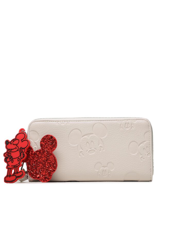 Desigual Cartera grande para mujer Desigual 23SAYP02 Beis