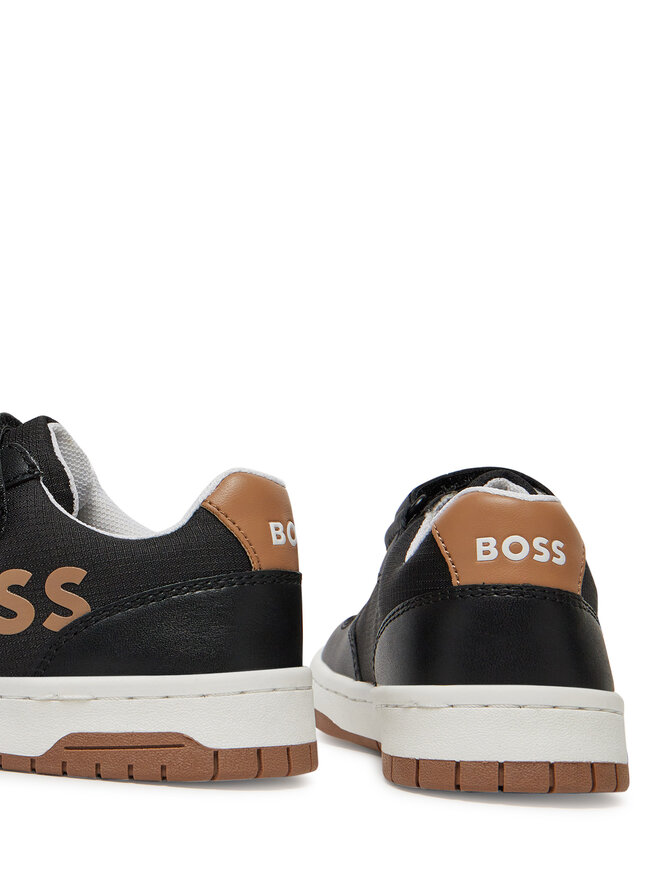 BOSS Снікерcи BOSS J51644 M Чорний
