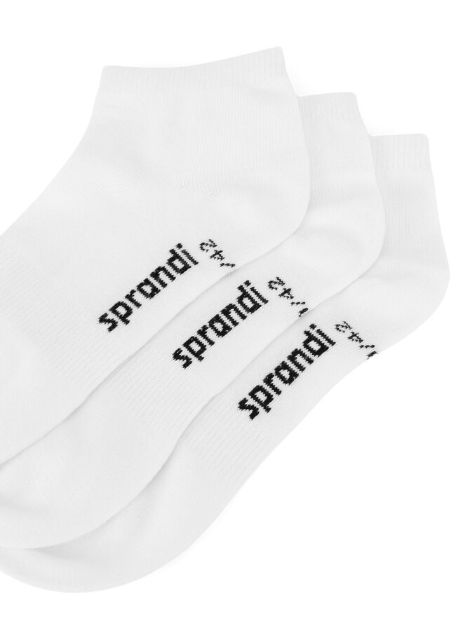 Sprandi Набір 3 пар низьких чоловічих шкарпеток Sprandi 0MB-002-SS24 (3-pack) Білий