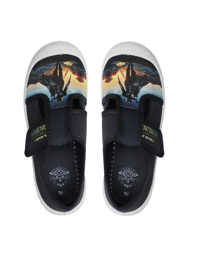 MANDALORIAN Papuče MANDALORIAN SS23-228LCM Tamnoplava