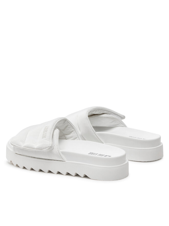 Big Star Shoes Klapki Big Star Shoes NN274771 Biały