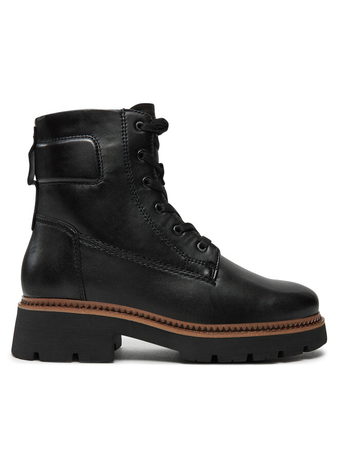 Tamaris Schnürschuhe Tamaris 1-25260-41 Schwarz