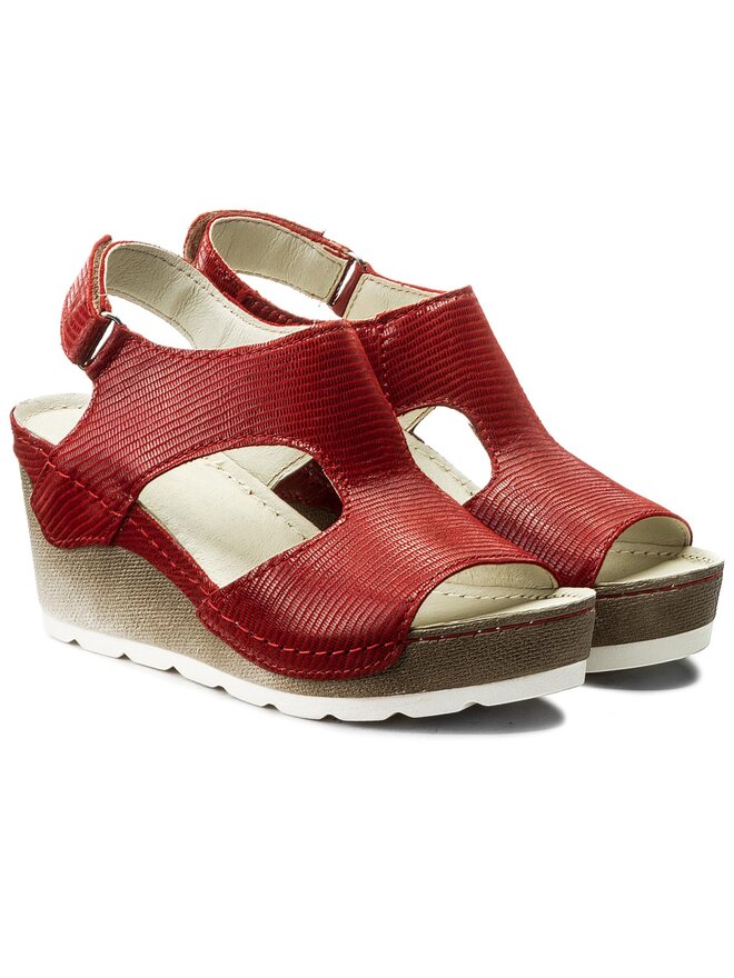 Dolce Pietro Sandalen Dolce Pietro 0888-017-01-0 Rot