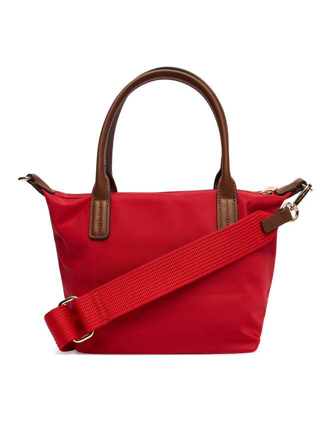 Tommy Hilfiger Handtasche Tommy Hilfiger Popette Mini Tote AW0AW17709 Rot