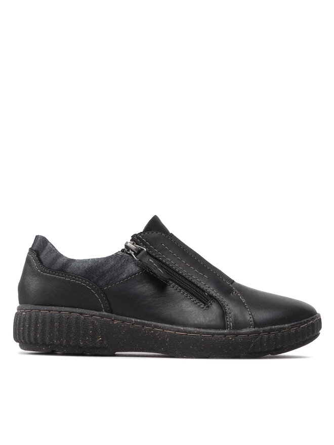 Clarks Félcipő Clarks Caroline Cove 261676994 Fekete