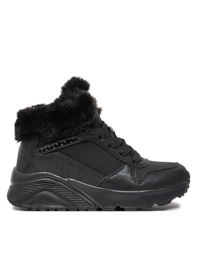 Skechers Боти Skechers Uno Lite - Comfurt Collar 310396L/BBK Черен