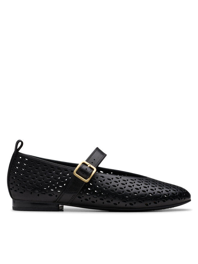 Clarks Półbuty Clarks Fawna Jane 26181229 Czarny