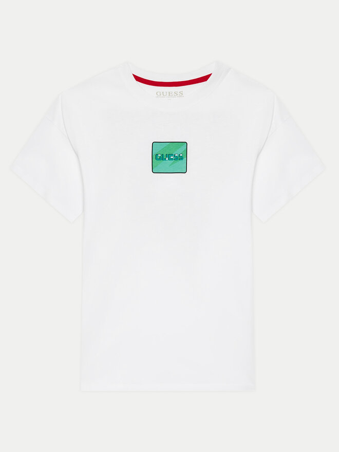 Guess Guess T-Shirt L4YI16 K8HM4 Λευκό Regular Fit