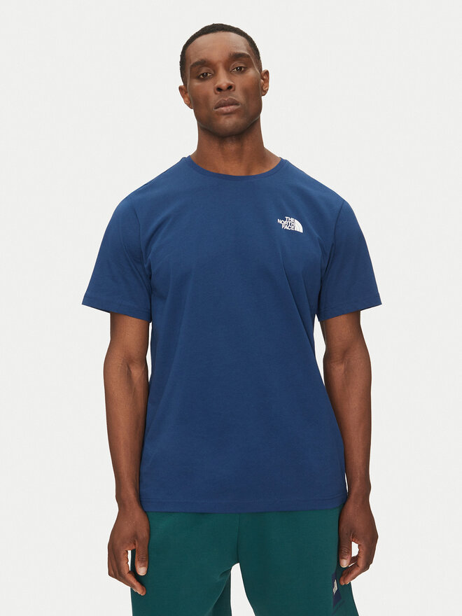 The North Face The North Face Camiseta Redbox NF0A87NP Azul Regular Fit