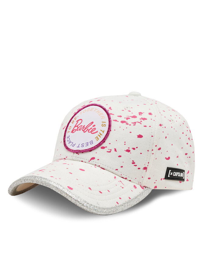 Capslab Șapcă Capslab Barbie Cap CL/BA1/2/CB/BAR2 Alb