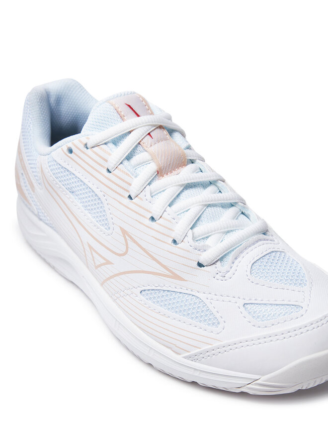 Mizuno Обувки за зала Mizuno Cyclone Speed 4 V1GC2380 Бял