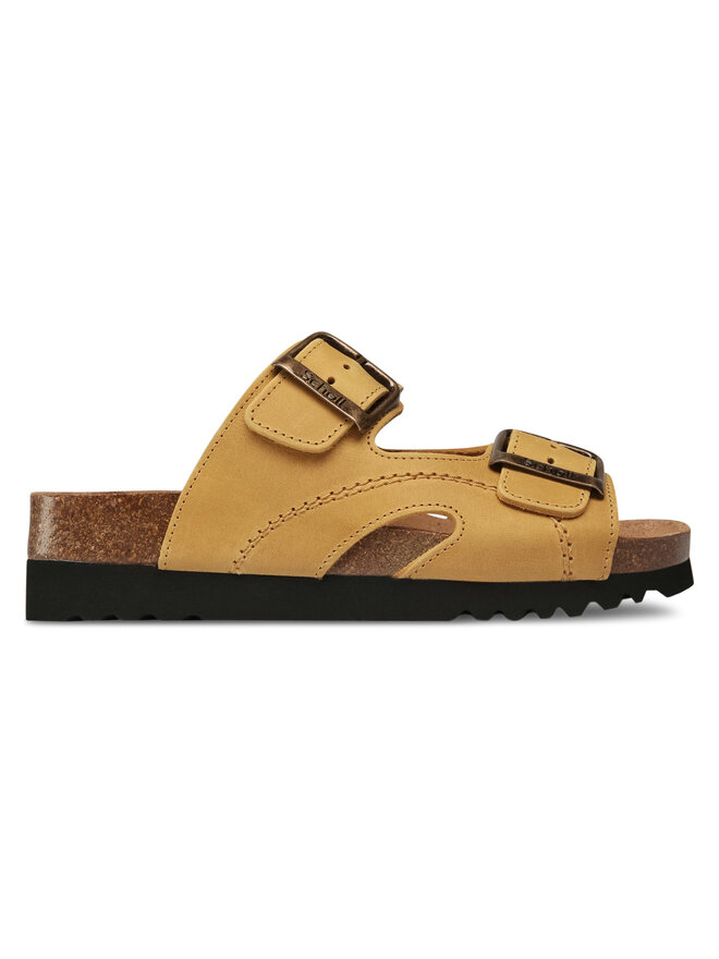 Scholl Παντόφλες Scholl Moldava Med 1061 MF23008 Κίτρινο