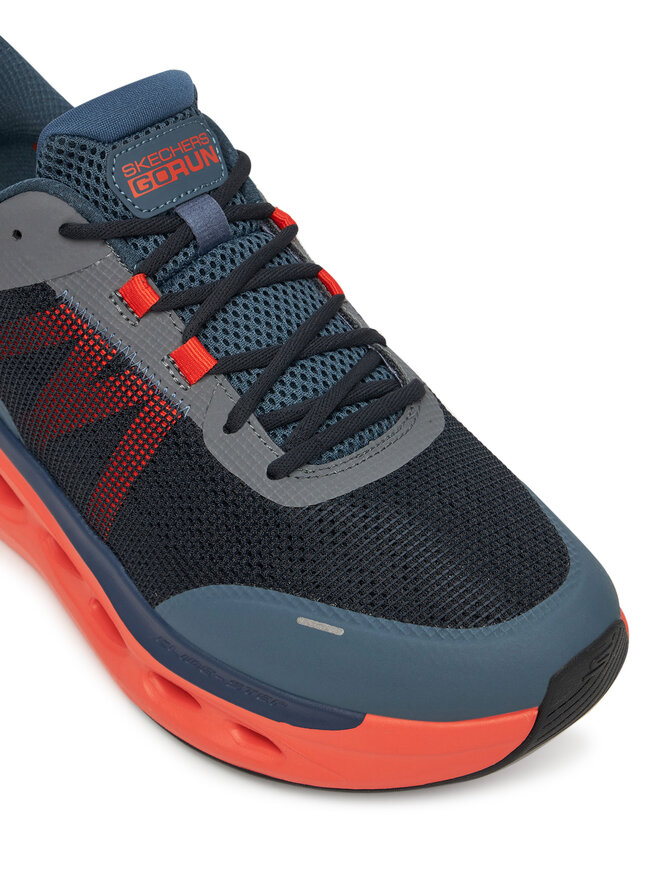 Skechers Buty do biegania Skechers Max Cushioning Glide-Step-Aberdeen 220422/NVOR Granatowy