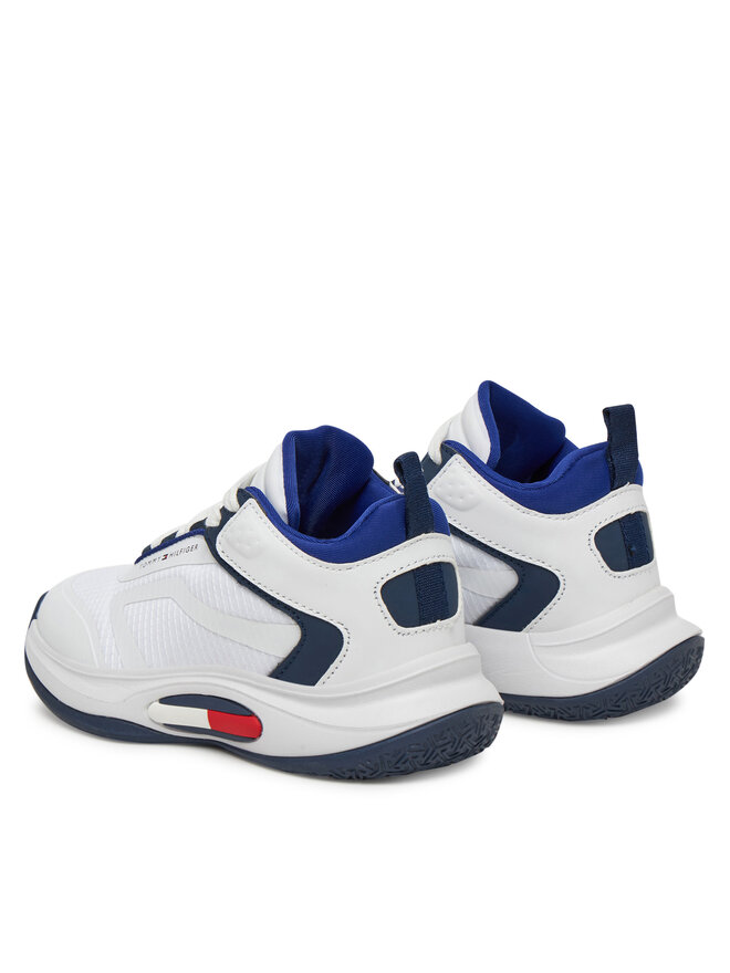 Tommy Hilfiger Αθλητικά Tommy Hilfiger Low Cut Lace-Up T3B9-33884-1695 Λευκό