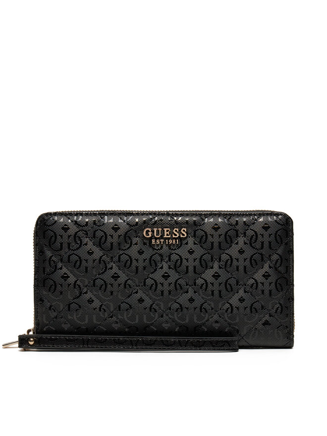 Guess Duży Portfel Damski Guess SWGG85 00163 Czarny