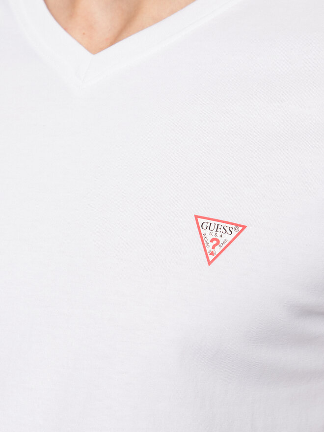 Guess Guess T-Shirt M2YI37 I3Z14 Weiß Slim Fit