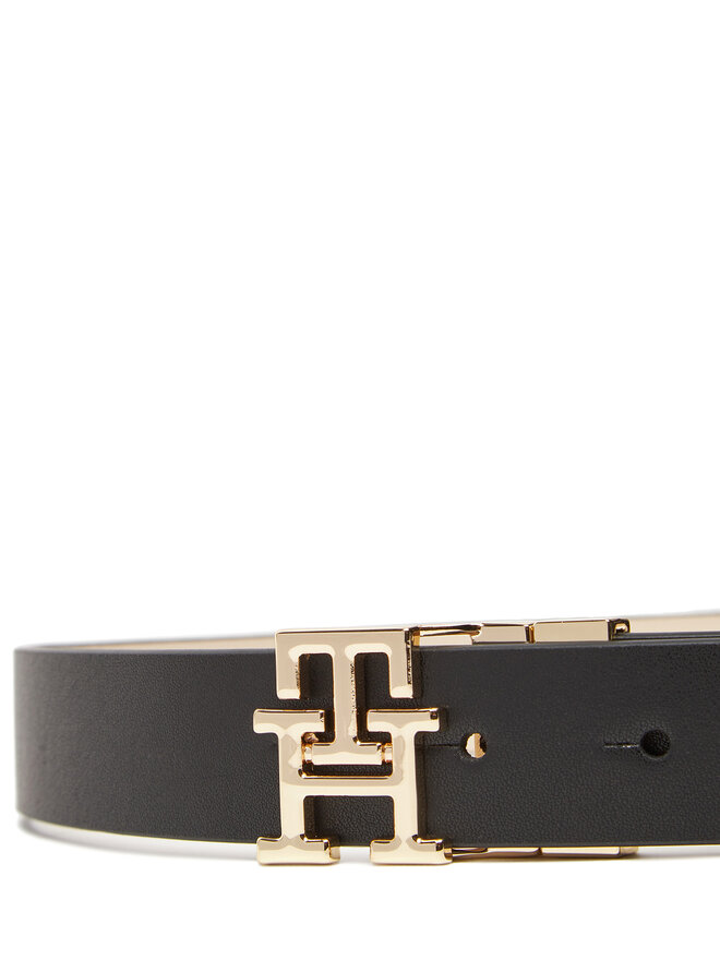 Tommy Hilfiger Dámský pásek Tommy Hilfiger Th Modern 3.0 Rev AW0AW17495 Černá