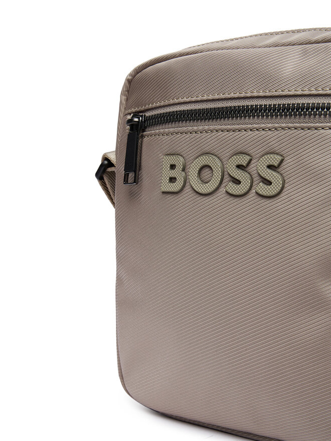 BOSS Плоска сумка BOSS Catch 3.0 NS Zip 50511961 Бежевий