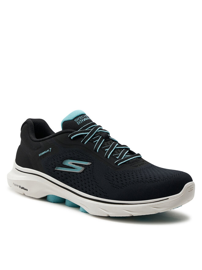 Skechers Αθλητικά Skechers Go Walk 7-Cosmic Waves 125215/BKTQ Μαύρο