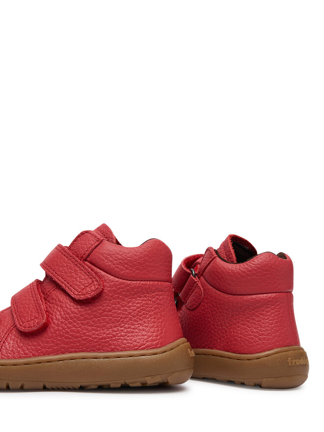 Froddo Botines planos Froddo Barefoot Winter Furry G3110263-7 M Rojo