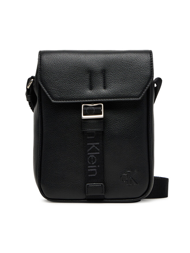 Calvin Klein Плоска сумка Calvin Klein Cargo Flap Reporter LV04D3131G Чорний