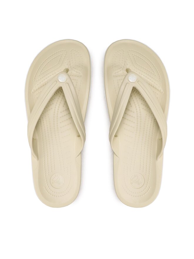 Crocs Chancletas Crocs Crocband Flip 11033 Beis