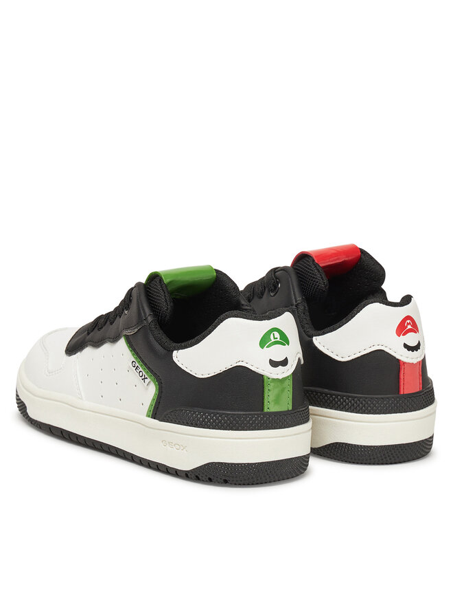 Geox Sneakersy Geox J Washiba J55LQC 5450 C0404 S Biały