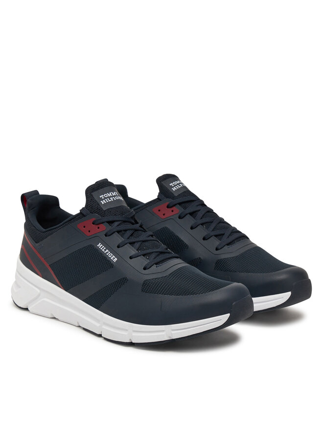 Tommy Hilfiger Sneakers Tommy Hilfiger Modern Comfort Run Mix FM0FM05471 Blu scuro