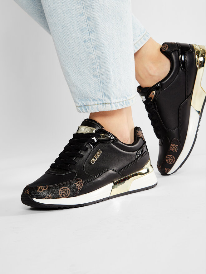 Guess Sneakersy Guess Moxea FL5MOX FAL12 Černá