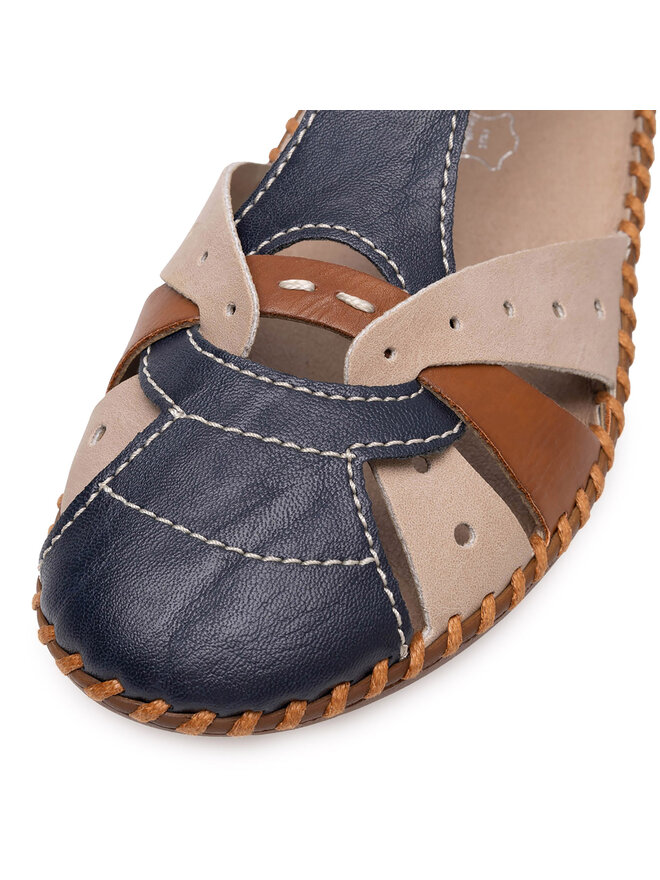Rieker Sandalen Rieker M1655-14 Dunkelblau