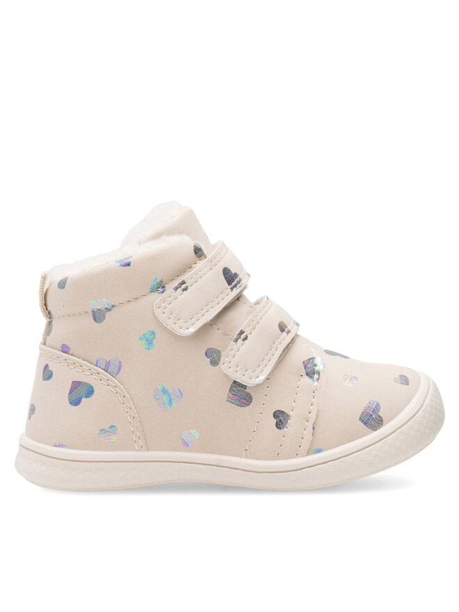 Nelli Blu Kotníková obuv Nelli Blu CM221028-9 Béžová