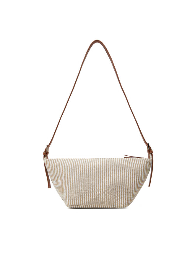 Tommy Hilfiger Kabelka Tommy Hilfiger Th Premium Beach Le Sling Bag AW0AW17177 Béžová