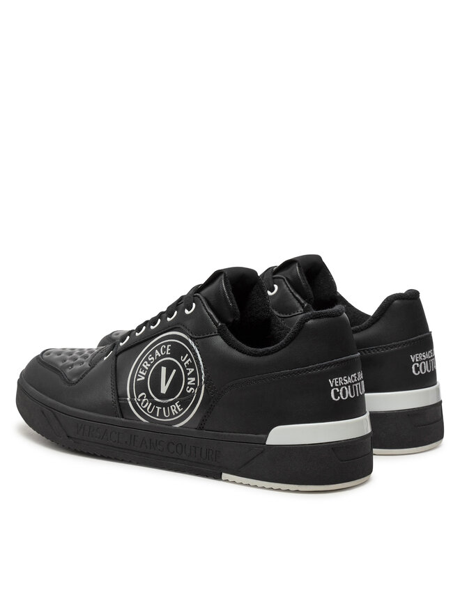 Versace Jeans Couture Снікерcи Versace Jeans Couture 76YA3SJ1 Чорний